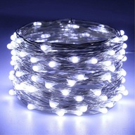 OSVETLENIE VIANOČNÉHO STROMČEKA 1000 LED STUDENÉ KÁBLE 100m IP44 OSVETLENIE VIANOČNÉHO STROMČEKA 1000 LED STUDENÉ KÁBLE 100m IP44