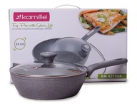 HLBOKÁ ŽULOVÁ PANVA 24CM, INDUKČNÁ KAMILLE HLBOKÁ ŽULOVÁ PANVA 24CM, INDUKČNÁ KAMILLE