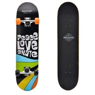 METEOROVÝ DREVENÝ KLASICKÝ SKATEBOARD PEACE