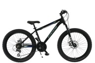 Kands MTB 24 Leopardo čierno-tyrkysový 14"r22 bicykel Kands MTB 24 Leopardo čierno-tyrkysový 14"r22 bicykel