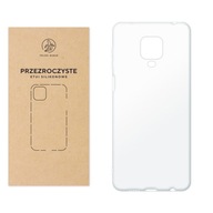 Priehľadné silikónové puzdro pre Xiaomi Redmi Note 9 Pro / 9S