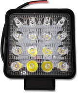 REFLEKTOROVÁ Štvorcová LED PRACOVNÁ LAMPA 9-32V 48W