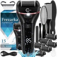 ELEKTRICKÝ PILNÍK NA NOHY FRÉZA NA PÁTY pemza VEĽKÁ SADA 15 + USB VALCE ELEKTRICKÝ PILNÍK NA NOHY FRÉZA NA PÁTY pemza VEĽKÁ SADA 15 + USB VALCE