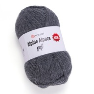 Yarnart Alpine Alpaca Nová 150 g / 120 m farbu 1436 Tmavo šedá Yarnart Alpine Alpaca Nová 150 g / 120 m farbu 1436 Tmavo šedá