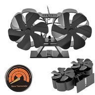 6-lopatkový ekologický ventilátor do krbu, neelektricky šetrí palivo 6-lopatkový ekologický ventilátor do krbu, neelektricky šetrí palivo