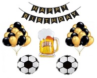 Sada futbalových balónov pre chlapca, hrnček na pivo Sada futbalových balónov pre chlapca, hrnček na pivo