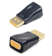 Adaptér DisplayPort na VGA Gembird Black