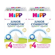 Mlieko HiPP 4 JUNIOR COMBIOTIK po 2 rokoch, 2x550 g