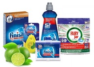 Finish FAIRY SADA do umývačky riadu tablety soľná tekutina Finish FAIRY SADA do umývačky riadu tablety soľná tekutina
