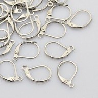 Drôty do uší, chirurgická oceľ, 10x15mm, 4 ks Drôty do uší, chirurgická oceľ, 10x15mm, 4 ks