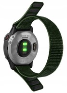 Remienok 26 mm Garmin Fenix 5X 6X 7X Nylon Green Remienok 26 mm Garmin Fenix 5X 6X 7X Nylon Green