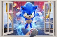 NÁLEPKY NA STENU SONIC Okno 100x65 cm #119 NÁLEPKY NA STENU SONIC Okno 100x65 cm #119