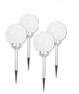SLNEČNÁ ZÁHRADNÁ LAMPA MLIEČNA GUĽA 20cm BIELA SLNEČNÁ ZÁHRADNÁ LAMPA MLIEČNA GUĽA 20cm BIELA