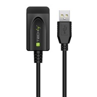 Techly Active USB 2.0 A-A M/F kábel / predlžovací kábel Techly Active USB 2.0 A-A M/F kábel / predlžovací kábel