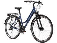 Dámsky bicykel KROSS Trans 3,0 L modro-šedý