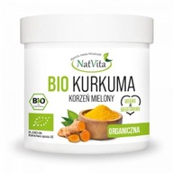 Bio kurkuma mletý koreň 250g NatVita Bio kurkuma mletý koreň 250g NatVita