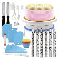 CUKRÁRSKA OZDOBOVACIA SÚPRAVA PRE CUKRÁRKY NA ZDOBENIE TORTY A TORTY CUKRÁRSKA OZDOBOVACIA SÚPRAVA PRE CUKRÁRKY NA ZDOBENIE TORTY A TORTY