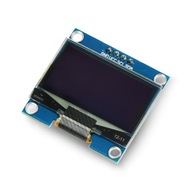 Modrý grafický OLED displej 1,3''