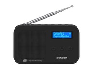 RÁDIO SENCOR SRD 7200 BLACK DAB+ RDS BT 5.0 RÁDIO SENCOR SRD 7200 BLACK DAB+ RDS BT 5.0