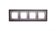 Simon 54 Nature Quadruple rám kovový INOX YIN DRN4/78 Simon 54 Nature Quadruple rám kovový INOX YIN DRN4/78