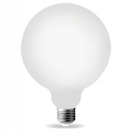 E27 G125 LED 10W neutrálna sklenená opálová žiarovka