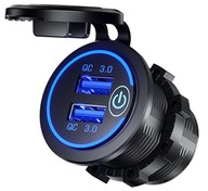 NABÍJAČKA DO AUTO ZÁSUVKY 2x USB QC3.0 QC 3.0 NABÍJAČKA DO AUTO ZÁSUVKY 2x USB QC3.0 QC 3.0
