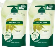 PALMOLIVE tekuté mydlo OLIVE MILK náhradná náplň 500ml x2 PALMOLIVE tekuté mydlo OLIVE MILK náhradná náplň 500ml x2