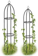 Kovová pergola 2 kusy Relaxdays 149 a 139 cm