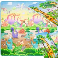 Obojstranná penová edukačná podložka ZOO 200cm x 180cm x 0,5cm Obojstranná penová edukačná podložka ZOO 200cm x 180cm x 0,5cm