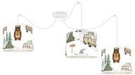 LUSTROVÁ ZÁSADNÁ LAMPA SPIDER CAMP 3 MODERNÁ LED LUSTROVÁ ZÁSADNÁ LAMPA SPIDER CAMP 3 MODERNÁ LED