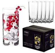 VYSOKÉ POHÁRE NA NÁPOJE 6x 350ml EFEKTÍVNA MIXOLÓGIA VYSOKÉ POHÁRE NA NÁPOJE 6x 350ml EFEKTÍVNA MIXOLÓGIA