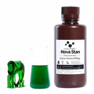 UV živica NOVA3D Clear Green - vzorka 100 g