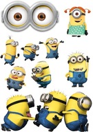 Cukrová oblátka na tortu MINIONS POSTAVY A4 Cukrová oblátka na tortu MINIONS POSTAVY A4