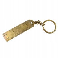 Keychain Ruler Mosadzný krúžok na kľúče Kvalitný krúžok na kľúče