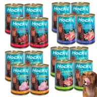 HOCKY DOG VLHKÉ KRMIVO PRE PSA ZMES CHUTÍ 16x400g HOCKY DOG VLHKÉ KRMIVO PRE PSA ZMES CHUTÍ 16x400g