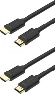 Kábel DisplayPort Unitek M/M 1,5 m čierny x2