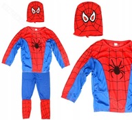 Kostým SPIDERMAN Kostým PLES KARNEVAL 3v1 92-98CM S