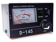 SWR/POWER METER D-145 SWR/POWER METER D-145