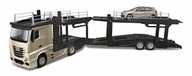 LAWETA Mercedes Actros + VW Polo GTI 1:43 Bburago LAWETA Mercedes Actros + VW Polo GTI 1:43 Bburago