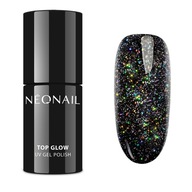 NEONAIL Hybridný lak na nechty TOP GLOW MULTICOLOR HOLO