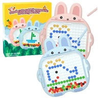 MAGNETICKÁ DOSKA XXL MAGPAD ZAJÍCKE PALULKY MONTESSORI CIRCLES MOZAIC MAGNETICKÁ DOSKA XXL MAGPAD ZAJÍCKE PALULKY MONTESSORI CIRCLES MOZAIC