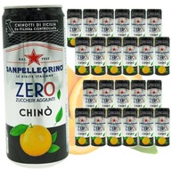 SANPELLEGRINO chinotto nápoj BEZ CUKRU 24x330ml SANPELLEGRINO chinotto nápoj BEZ CUKRU 24x330ml