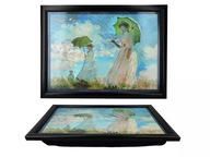 Stojan na notebook - Monet, Žena s dáždnikom