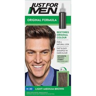 Šampónové farby Just For Men Light Medium Brown H30 Šampónové farby Just For Men Light Medium Brown H30