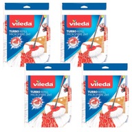 VILEDA 4x MOP VLOŽKA EASY WRING CLEAN TURBO 2V1 VILEDA 4x MOP VLOŽKA EASY WRING CLEAN TURBO 2V1