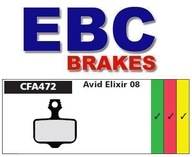 Cyklistické podložky EBC Avid Elixir CFA472HH Cyklistické podložky EBC Avid Elixir CFA472HH