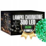 OSVETLENIE VIANOČNÉHO STROMČEKA 300 LED VIANOČNÁ ZELENÁ VONKAJŠIE VNÚTORNÉ OSVETLENIE VIANOČNÉHO STROMČEKA 300 LED VIANOČNÁ ZELENÁ VONKAJŠIE VNÚTORNÉ