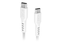 Biely kábel USB Typ C - USB Typ C 3.1 SBS 1,5 m Biely kábel USB Typ C - USB Typ C 3.1 SBS 1,5 m