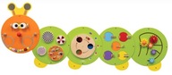 Hračky pre deti, tabuľa, nástenný panel, Caterpillar