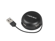 NATEC USB Hub 4 porty Bumblebee USB 2.0 čierny